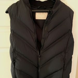 Athleta Down Inlet Vest | Black ~ Small